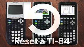 Reset TI-84 Thumbnail